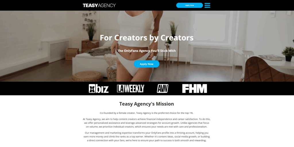 Teasy OnlyFans Agency