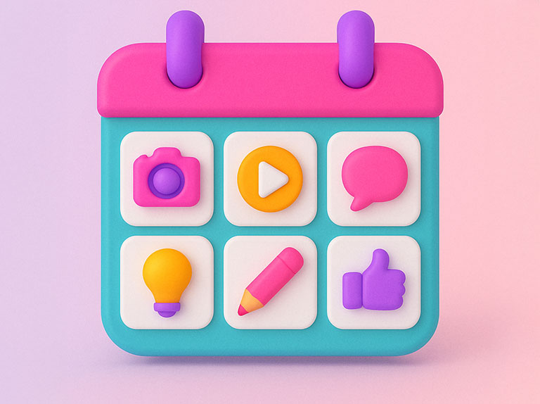 Weekly Content Planning for Creator Models Mobile